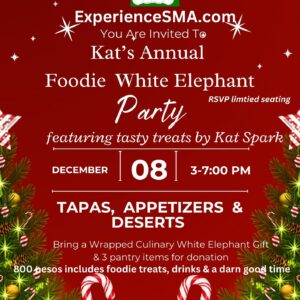 Foodie White Elephant Party – you are invited!